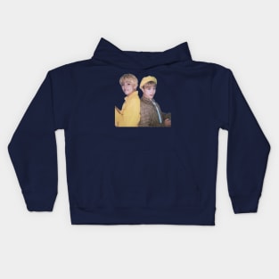 v and jimin // vmin Kids Hoodie